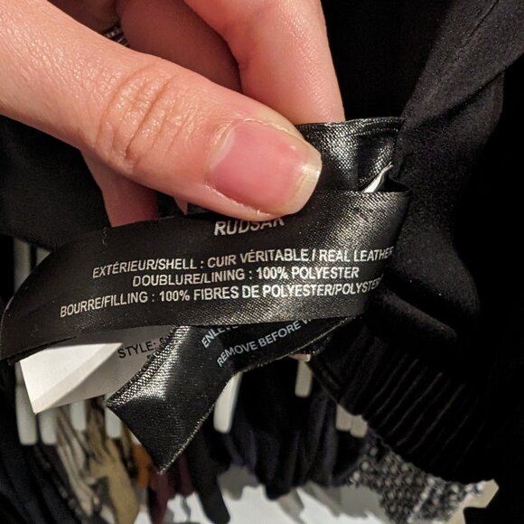 Rudsak moto leather jacket - Picture 6 of 10